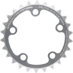 Specialites ta kettingblad zelito (9s/10s) steek 74 binnen zilver (shimano/campa/sram binnen. trippe