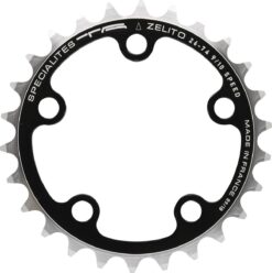 Specialites ta kettingblad zelito (9s/10s) steek 74 binnen zwart (shimano/campa/sram binnen. trippel