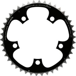 Specialites ta chainring zephyr (9s/10s) pitch 110 middle black (shimano/sram compact) (42)