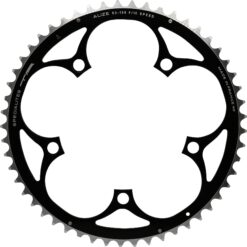 Specialites ta chainring alize (9s/10s/11s) pitch 130 outside black (shimano race) (48)