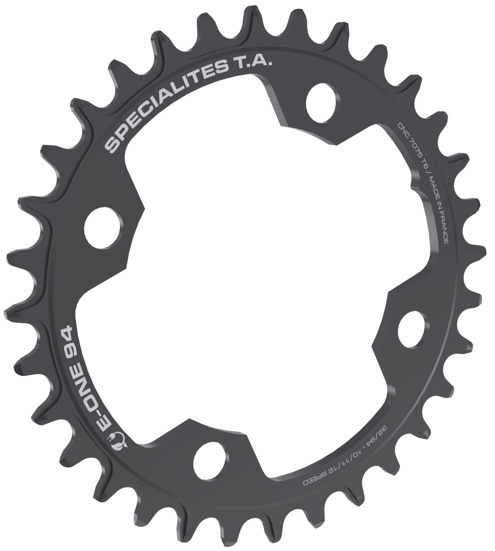 Specialites ta kettingblad e-bike e-one narrow wide steek 94 zwart (brose) (32)