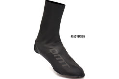 Dmt overshoe rain race black/black reflective (black/black reflective, size m-l)