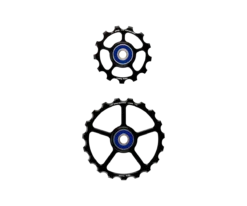 Ceramicspeed oversized derailleur wheels 13/19 teeth (black)