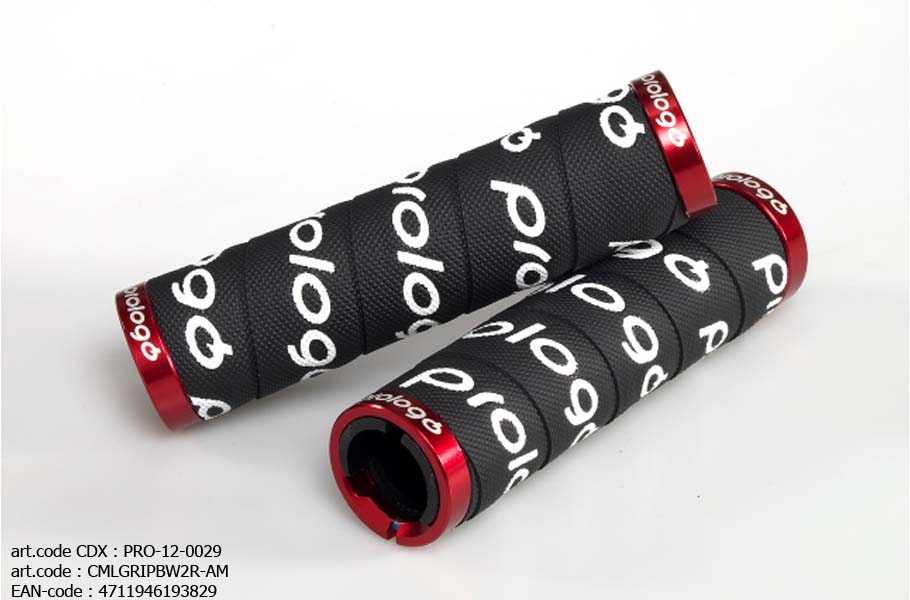 Prologo acc. handvaten chameleon grip (zwart/wit)
