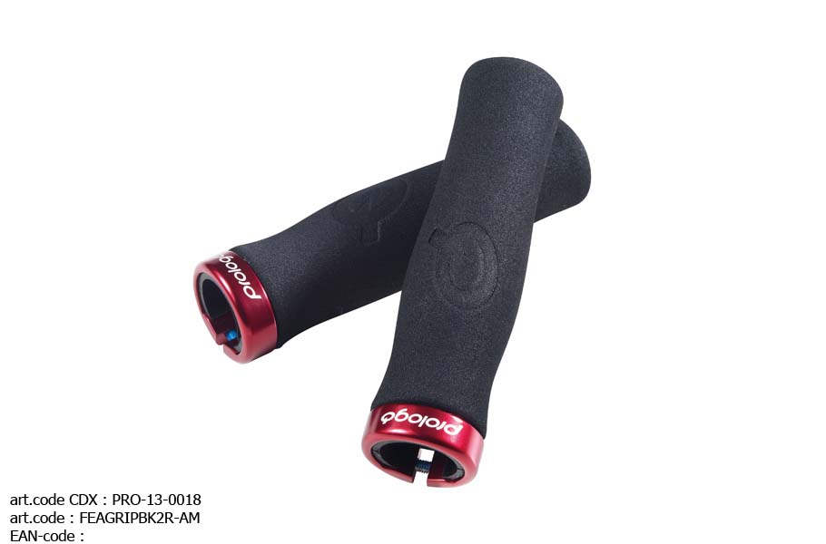 Prologo acc. handvaten feather lock sys (zwart/rood)