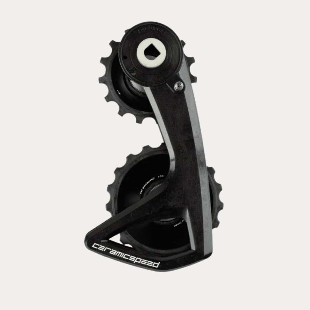 Ceramicspeed ospw rs alpha sram force e1/rival e1 (zwart)