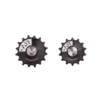 Ceramicspeed pulley wheels alpha sram xplr e1 + transmission xx sl/xx/xo (black)