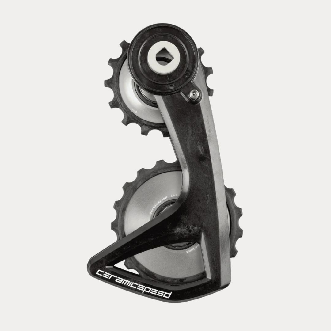 Ceramicspeed ospw rs alpha sram red d1/force d1 + red e1 axs v3 (zilver)